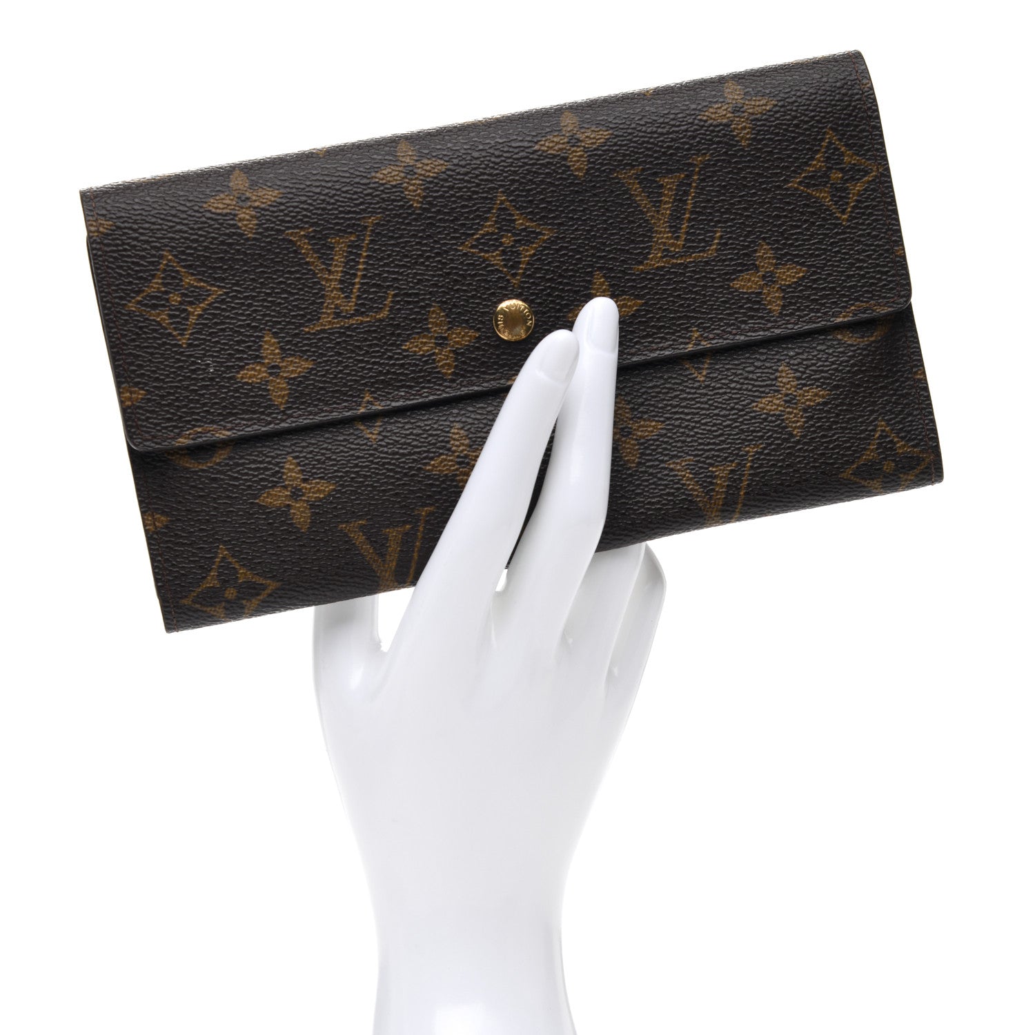 Louis Vuitton Monogram Porte Tresor Intl Wallet 2 of 6