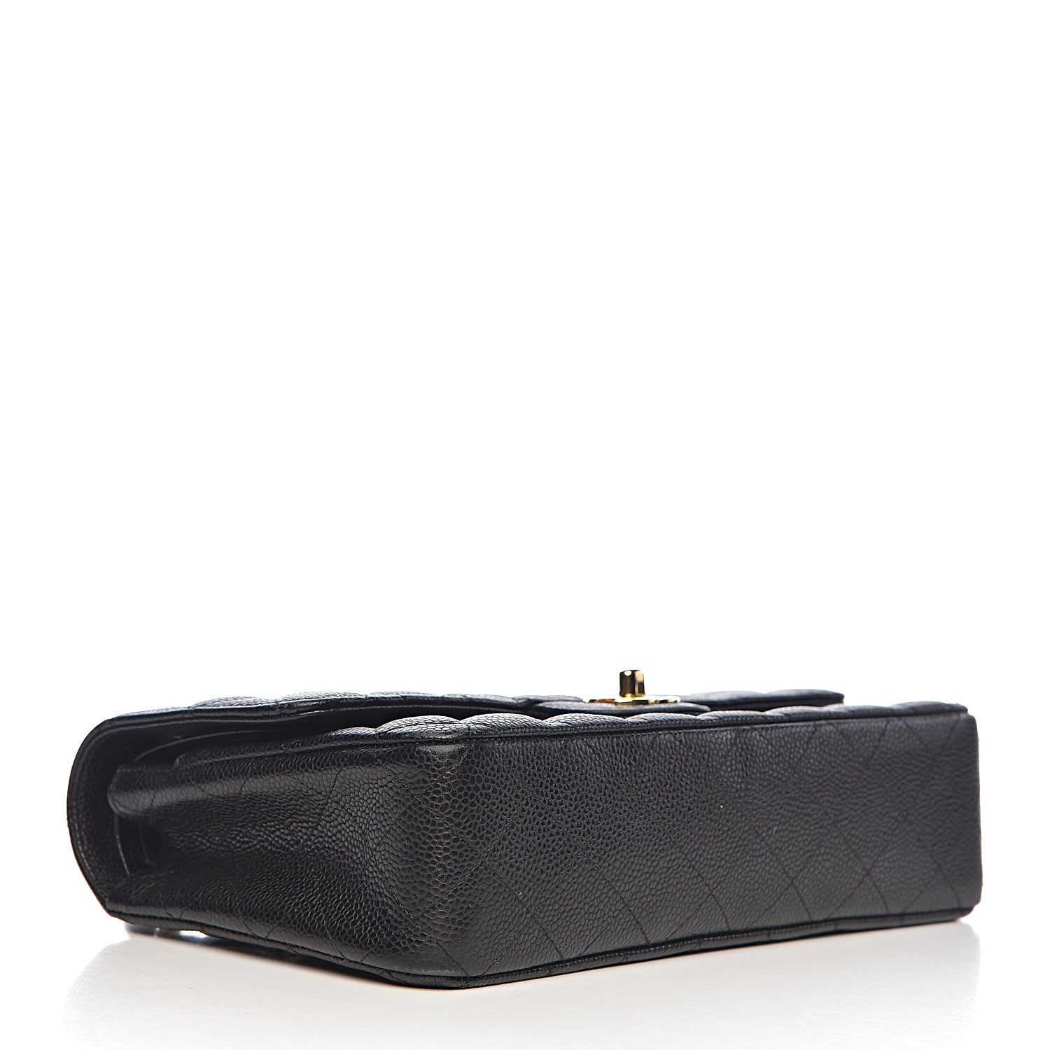 Chanel Caviar Quilted Medium Double Flap Black 4 of 17