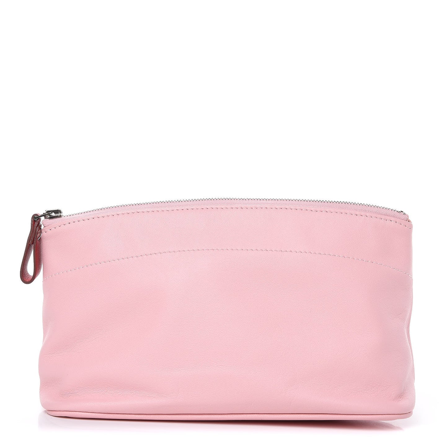 Lambskin Swift Tohubohu Pouch PM Rose Sakura Vermillion