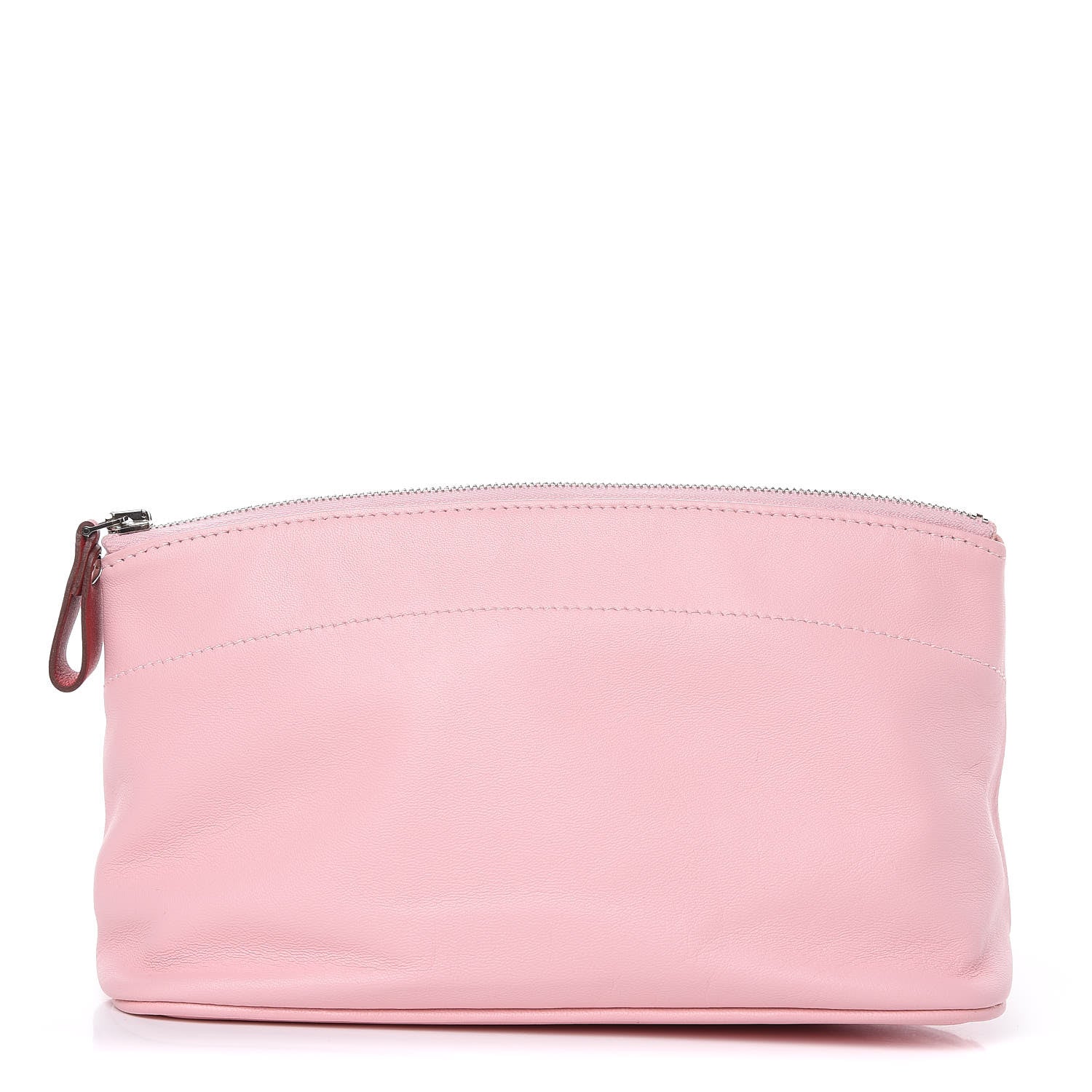 Hermes Lambskin Swift Tohubohu Pouch PM Rose Sakura Vermillion 1 of 10