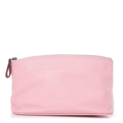 Hermes Lambskin Swift Tohubohu Pouch PM Rose Sakura Vermillion 1 of 10