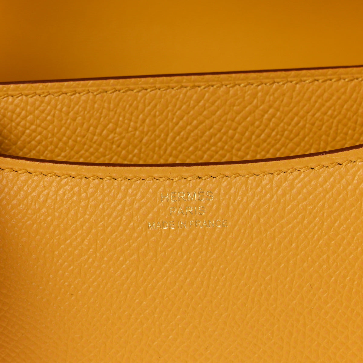 Hermes Epsom Constance 18 Jaune Ambre 6 of 11