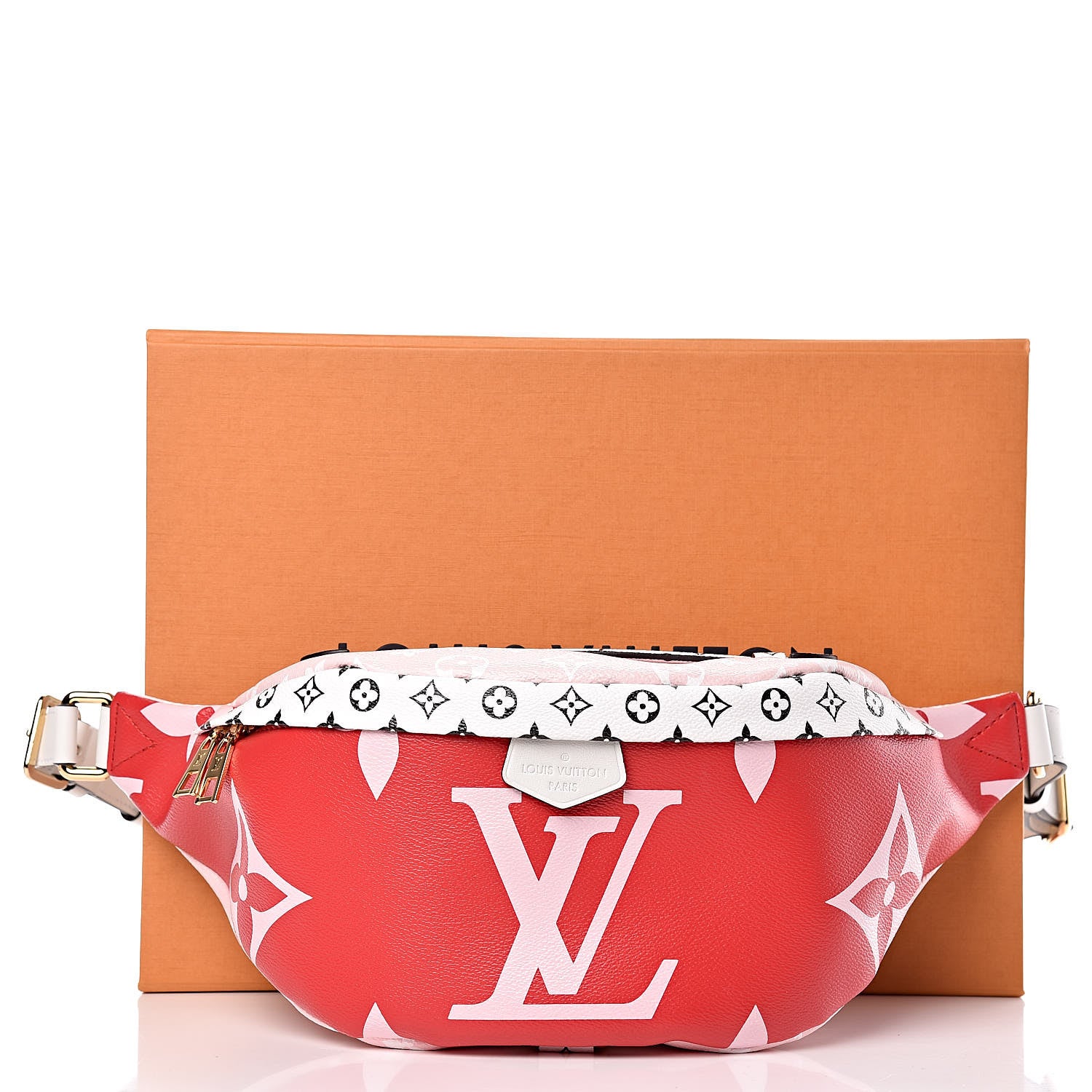 Louis Vuitton Monogram Giant Bumbag Rouge 13 of 13