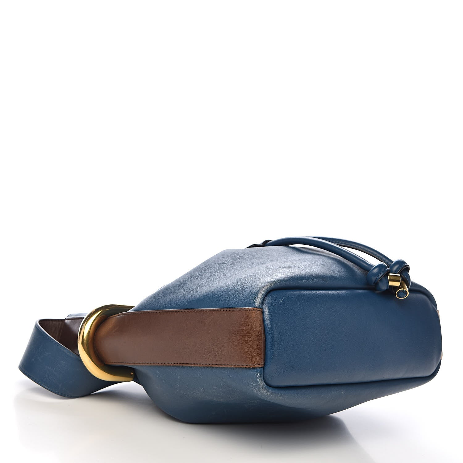 Chloe Calfskin Small Emma Bucket Blue 4 of 16