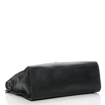 Balenciaga Veau Soyeux Perforated Blackout Hardware City Black 4 of 7