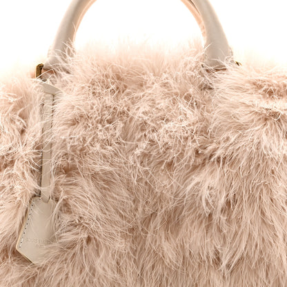 Louis Vuitton Ostrich Feather Speedy 25 Blush Ivory 8 of 10