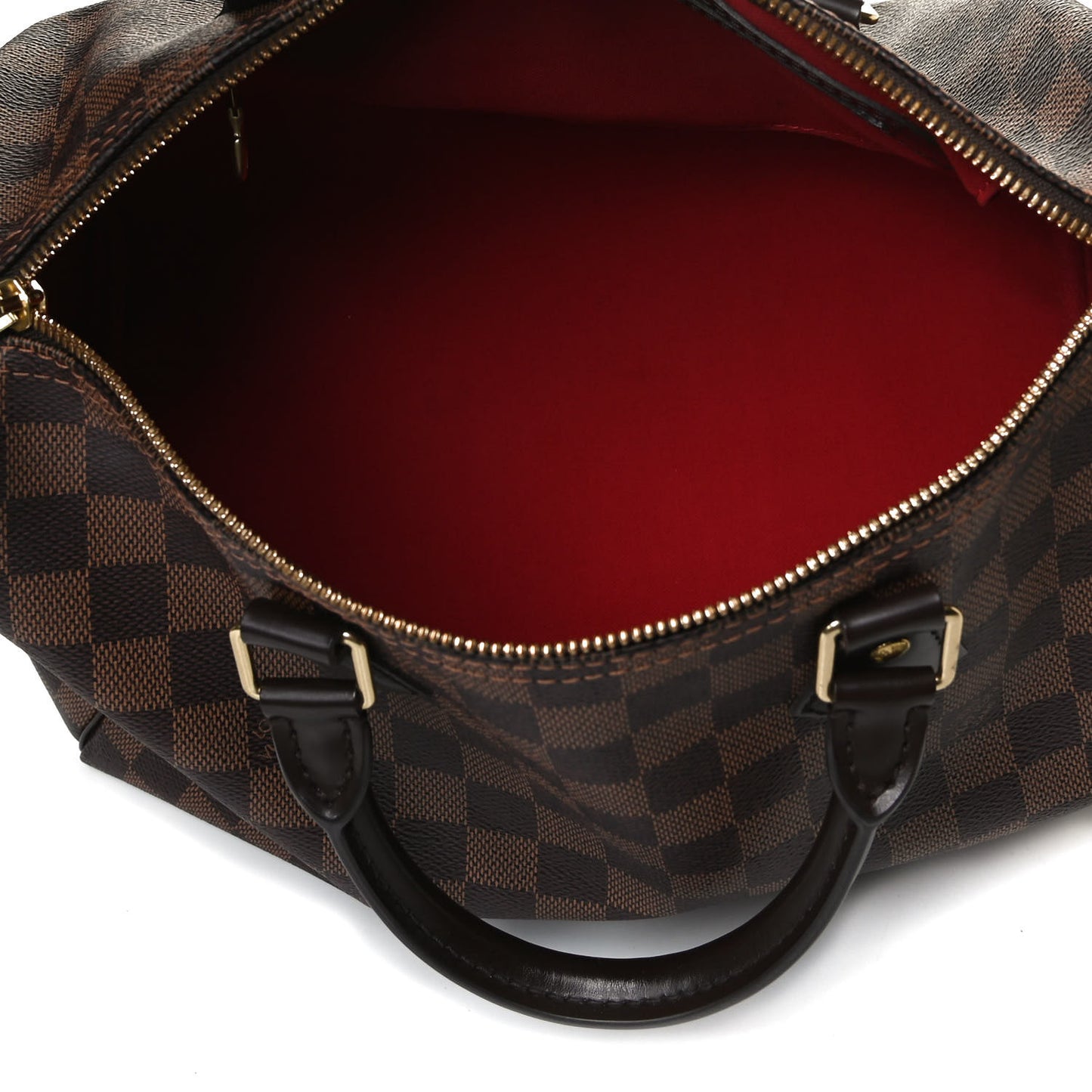 Damier Ebene Speedy Bandouliere 30