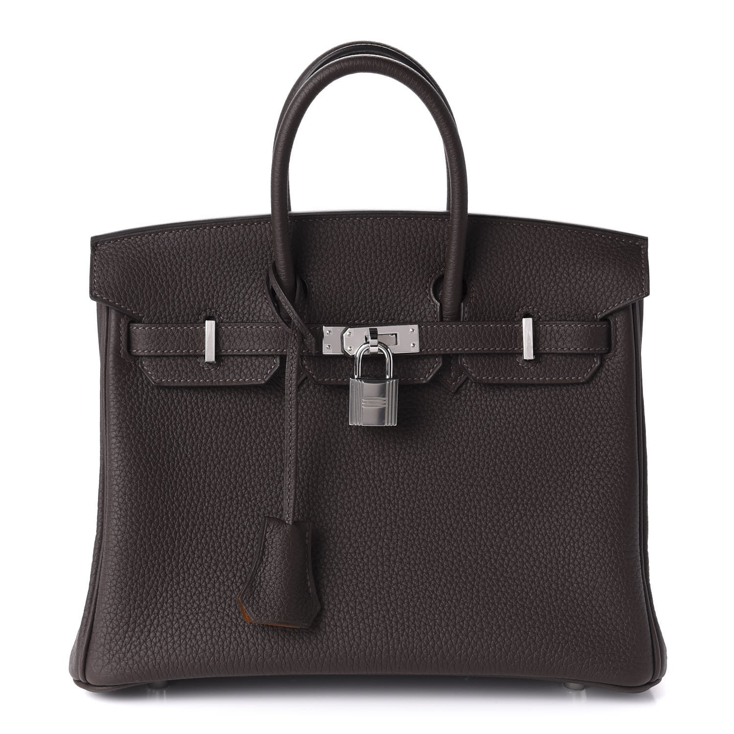 Hermes Togo Verso Birkin 25 Ebene Gold 1 of 11