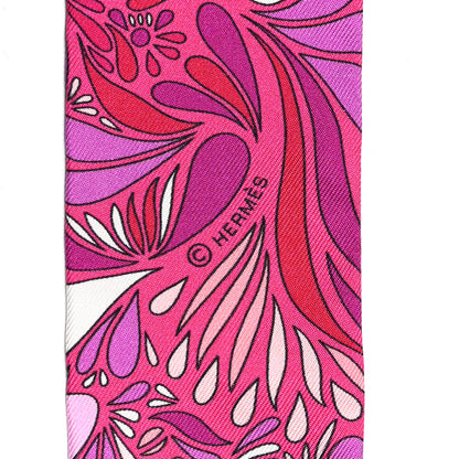 Hermes Silk Botanical Twilly 4 of 4