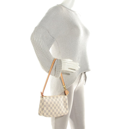 Louis Vuitton Damier Azur Pochette Accessories NM 2 of 7