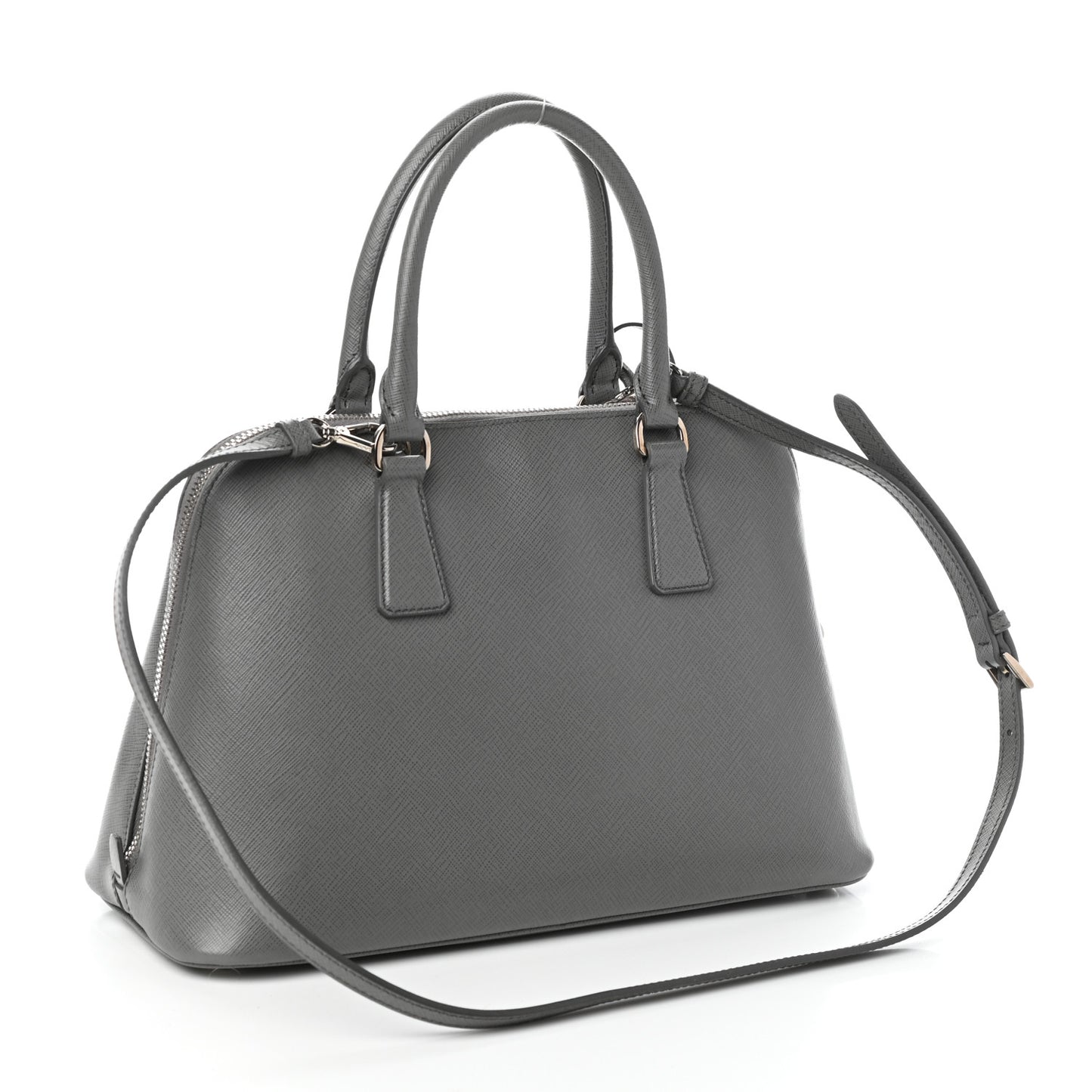 Saffiano Vernice Medium Promenade Tote Marmo