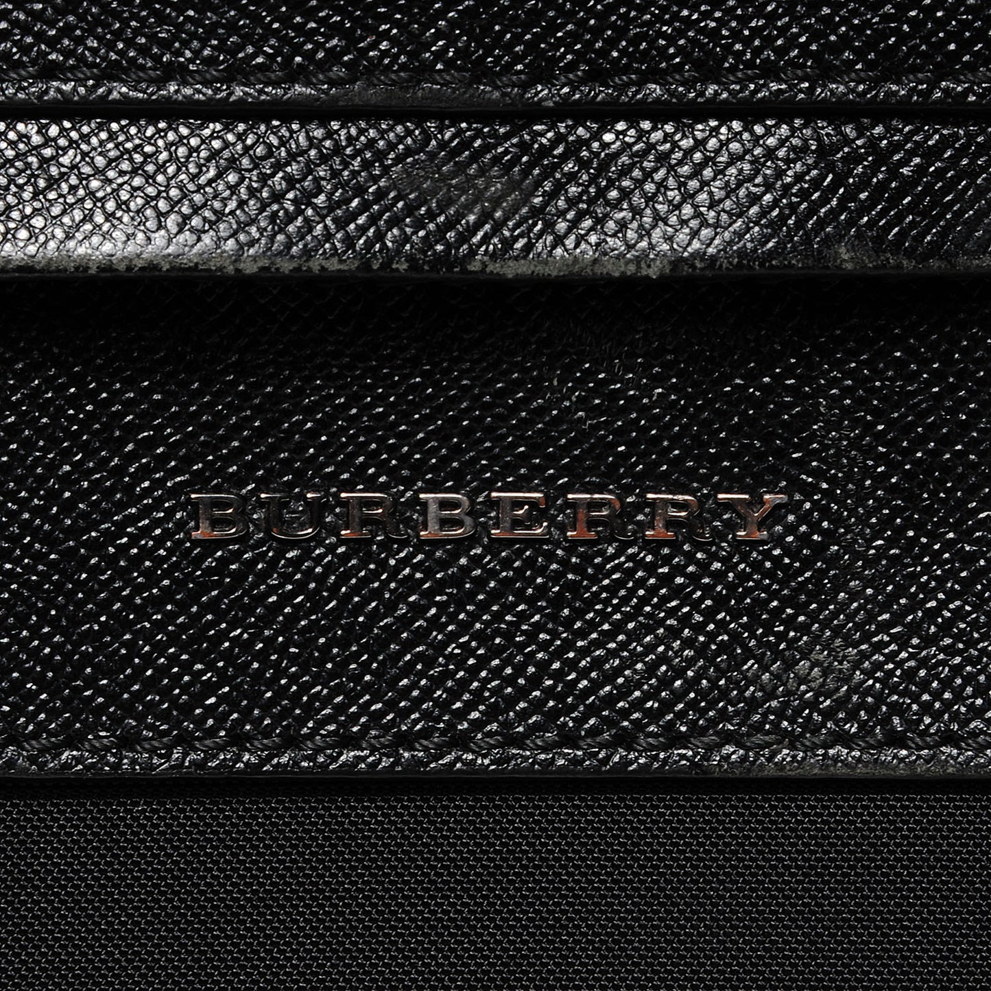 Smoked Check Carry-On Suitcase Black