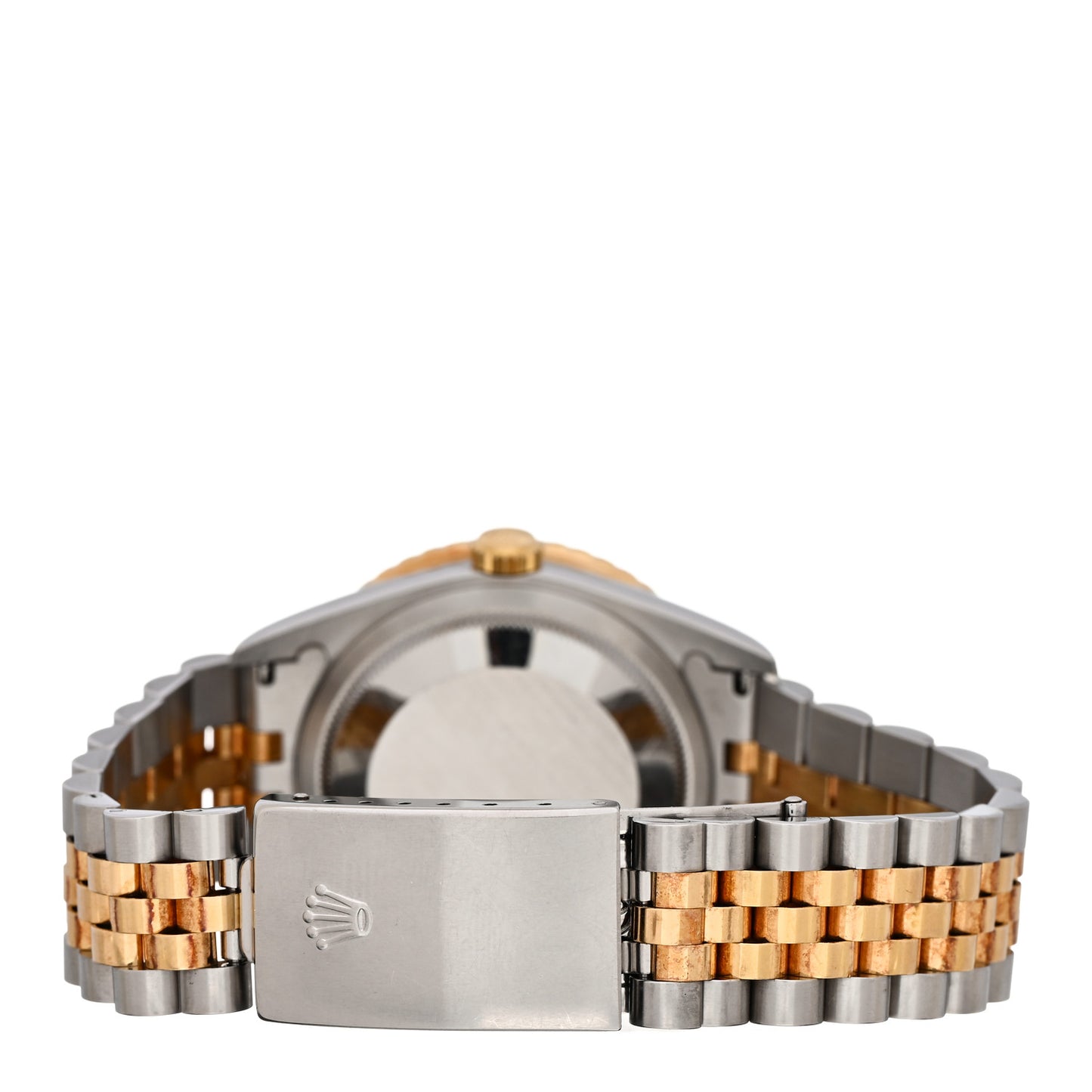 Stainless Steel 18K Yellow Gold 36mm Oyster Perpetual "Thunderbird" Datejust Watch Champagne 16263