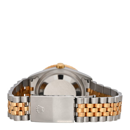 Rolex Stainless Steel 18K Yellow Gold 36mm Oyster Perpetual "Thunderbird" Datejust Watch Champagne 16263 3 of 4