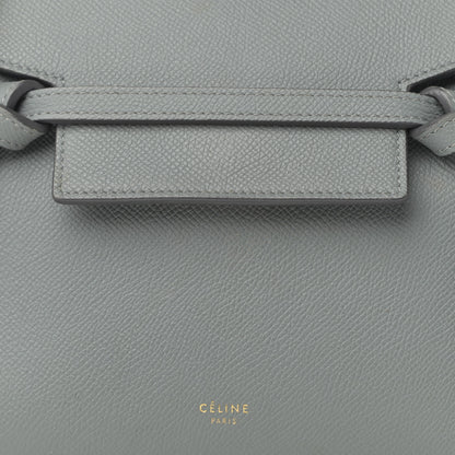 Celine Grained Calfskin Nano Belt Bag Grey 8 of 18