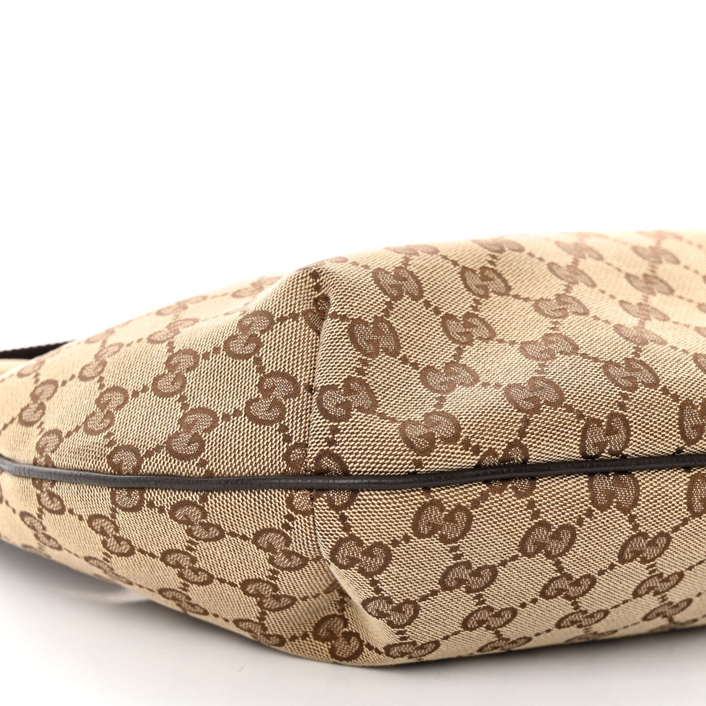 Monogram Medium Half Moon Hobo Dark Brown
