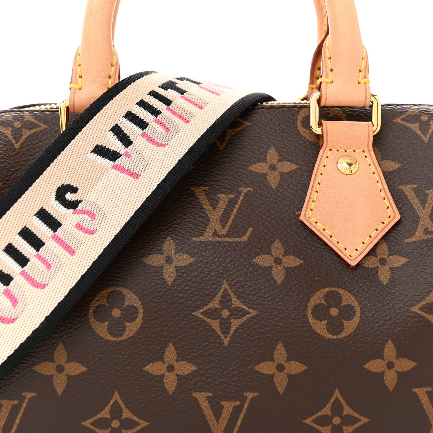 Monogram Speedy Bandouliere 20 Black