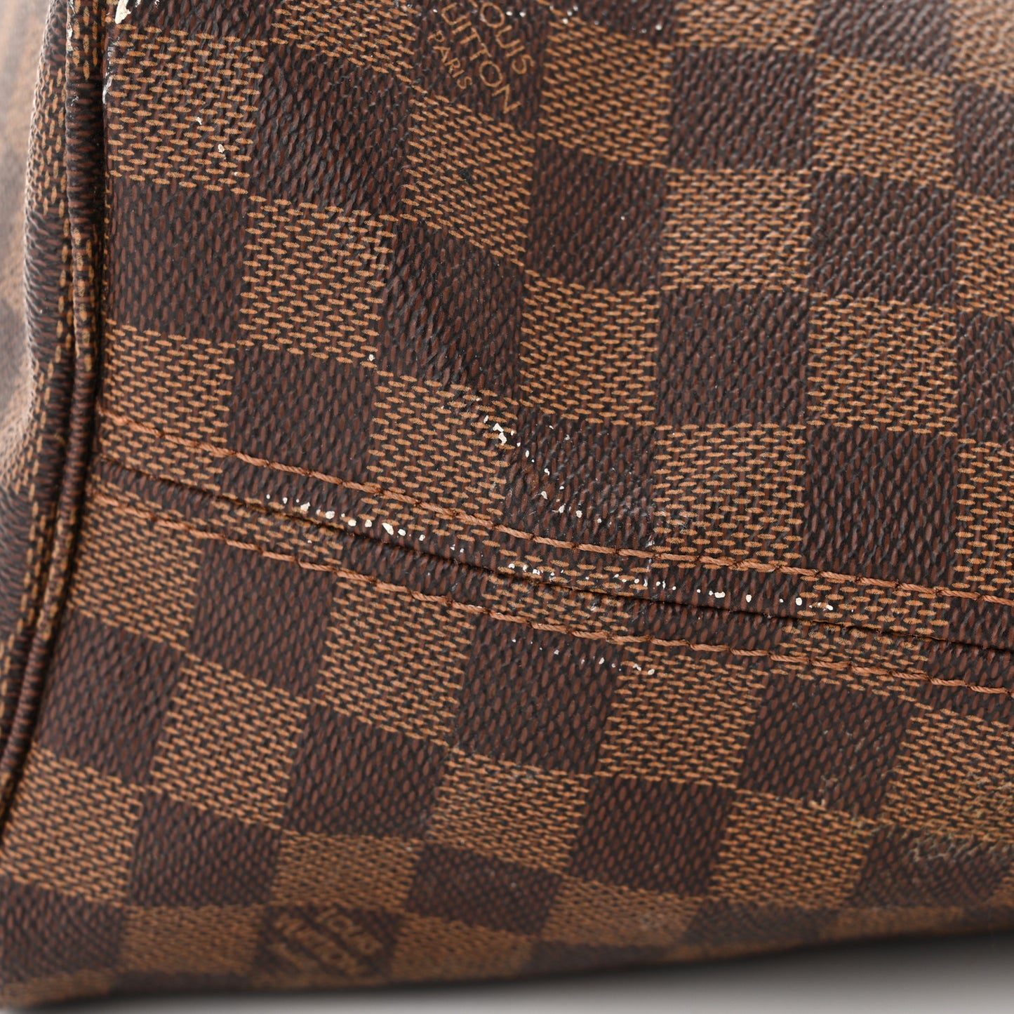 Damier Ebene Neo Neverfull MM Rose Ballerine