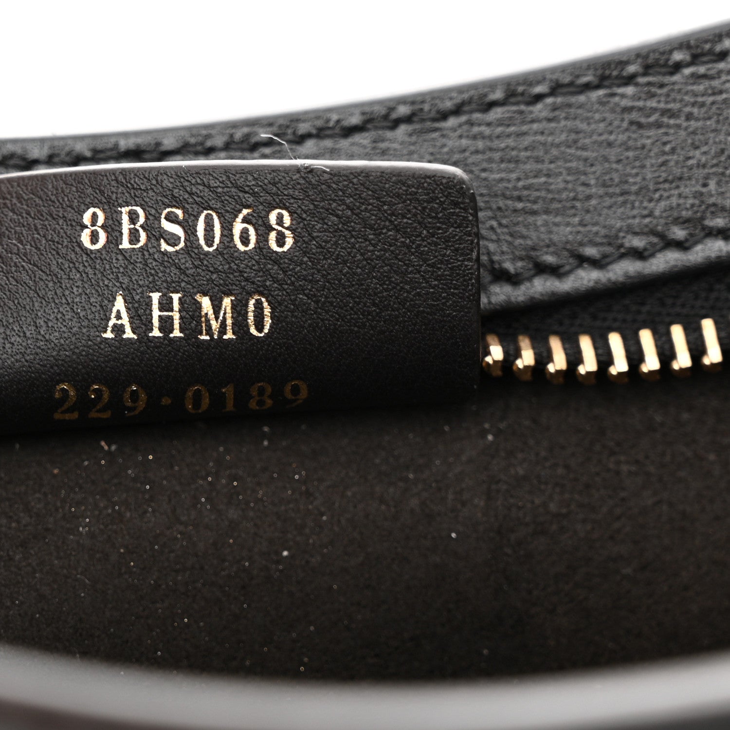 Fendi Vitello Queen Palmellato Fendi O'Lock Swing Black 7 of 11