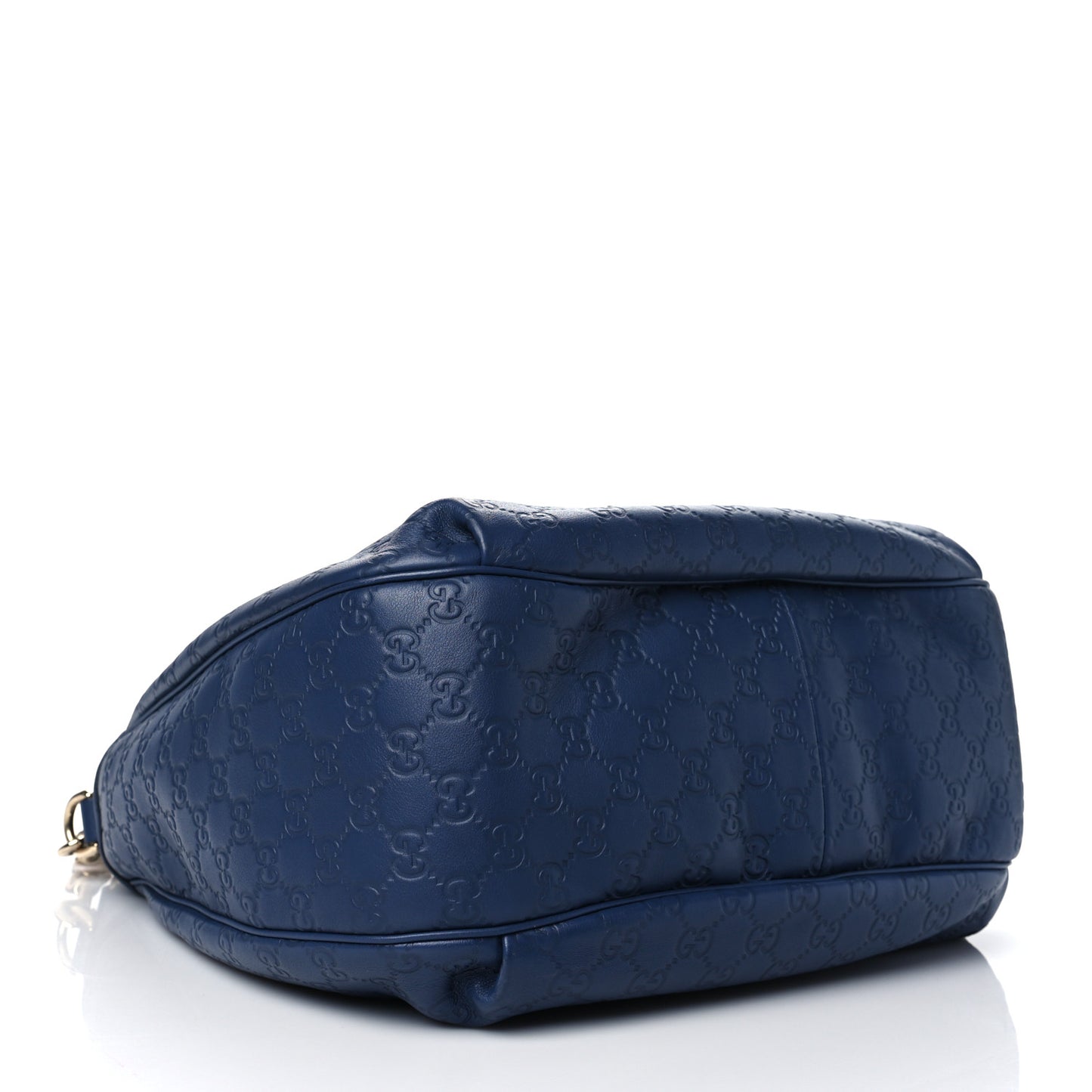 Guccissima Medium Emily Hobo Blue