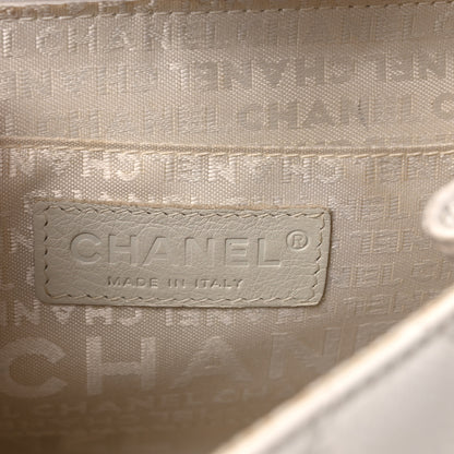Chanel Caviar Quilted Mini Accordion Flap White 6 of 10