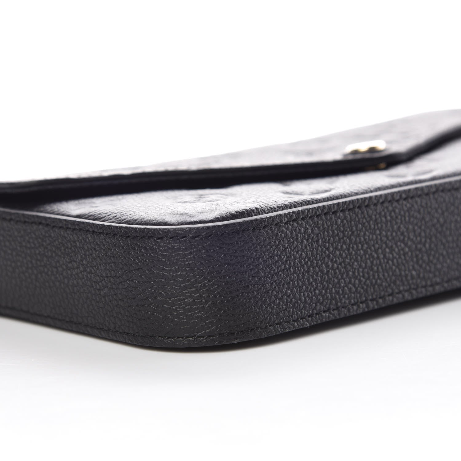 Louis Vuitton Empreinte Pochette Felicie Chain Wallet Black 10 of 13