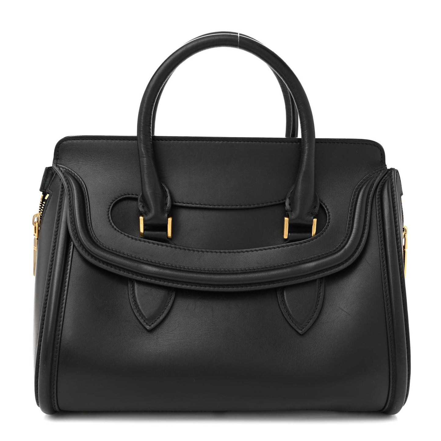 Calfskin Small Heroine Black