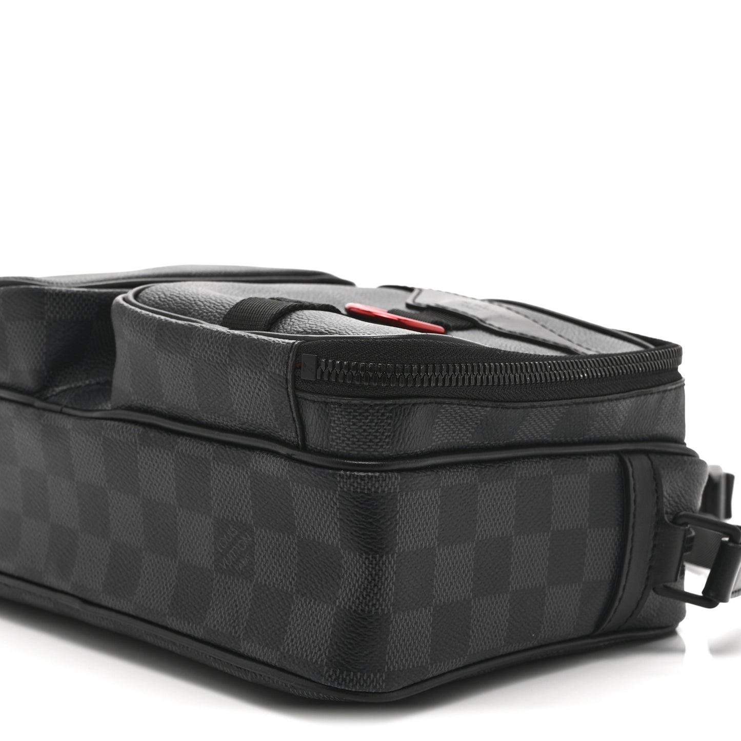 Damier Graphite Utility Messenger