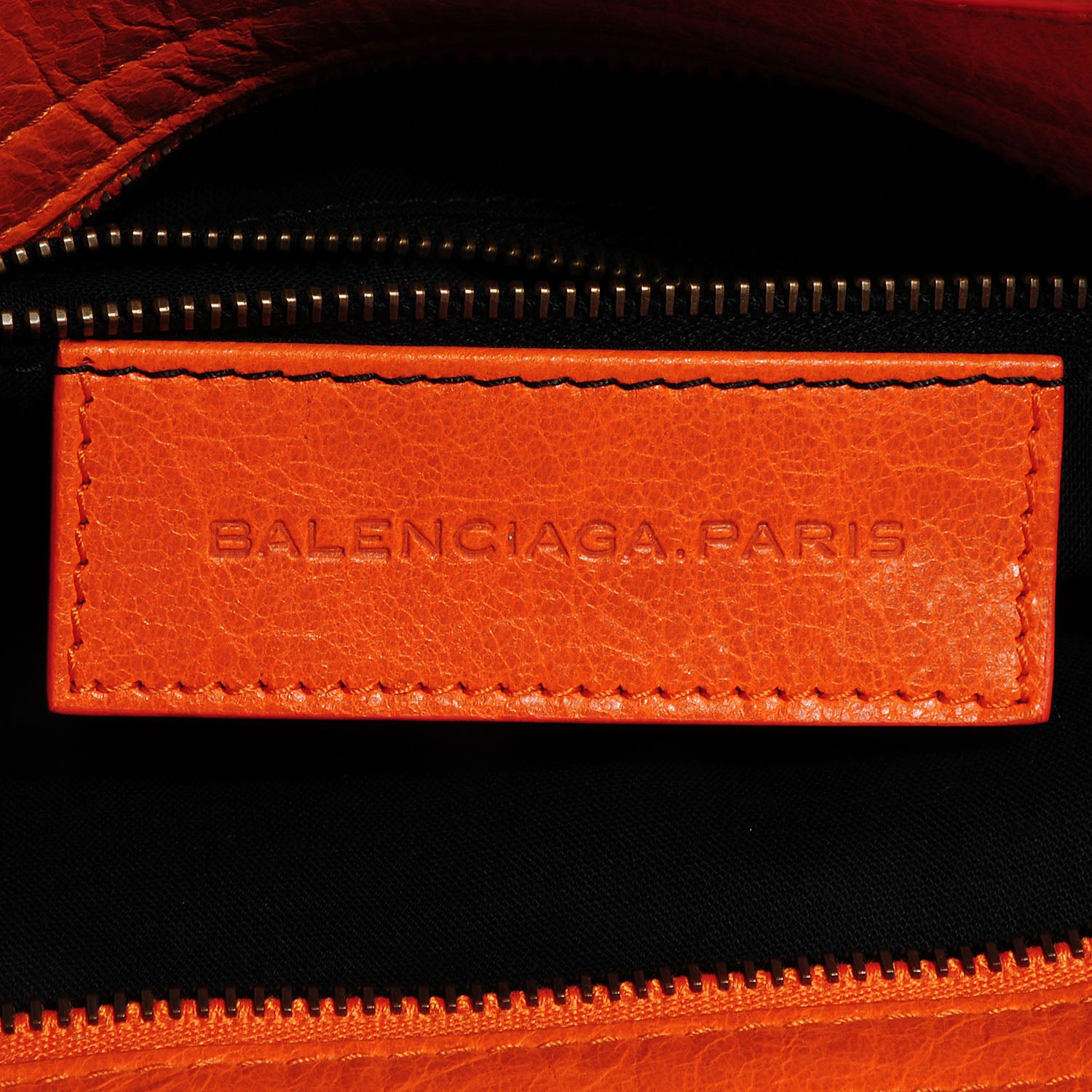 Balenciaga Agneau Velo Tangerine 6 of 8
