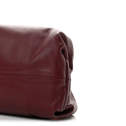 Bottega Veneta Smooth Butter Calf The Pouch Oversized Clutch Bordeaux 10 of 10