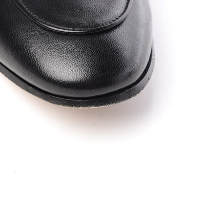 Gucci Lambskin Womens Brixton Horsebit Loafers 38 Black 12 of 13