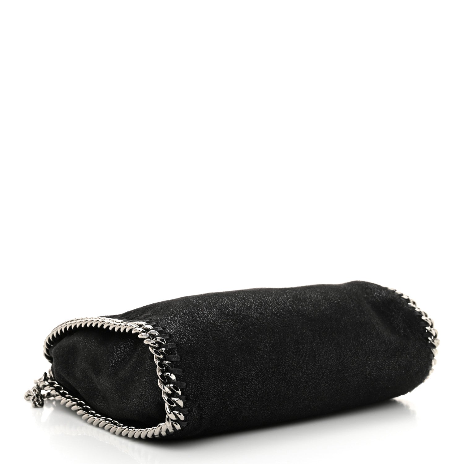 Stella McCartney Shaggy Deer Mini Falabella Tote Black 4 of 9