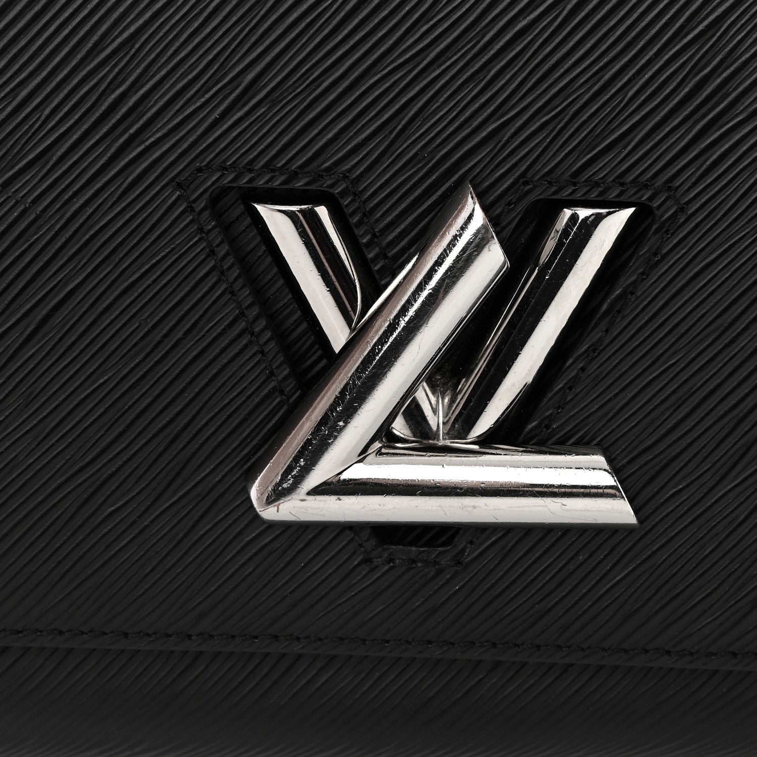 Louis Vuitton LOUIS VUITTON Epi Twist Shoulder Bag MM Black 13 of 20