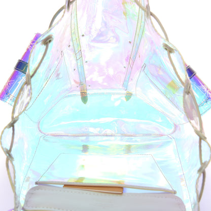 Louis Vuitton PVC Monogram Christopher Backpack GM Iridescent Prism 4 of 9
