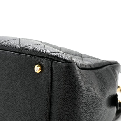 Chanel Caviar Quilted Petit Timeless Tote PTT Black 10 of 14