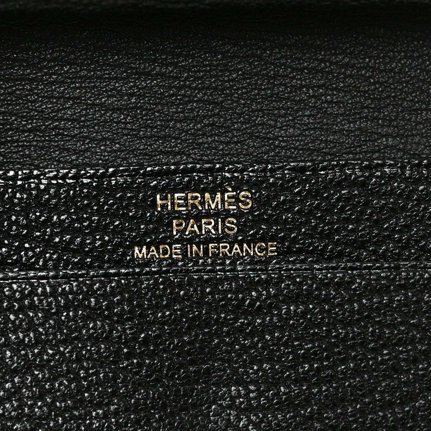 Hermes Chevre Mysore Mini Bearn Wallet Black 6 of 7