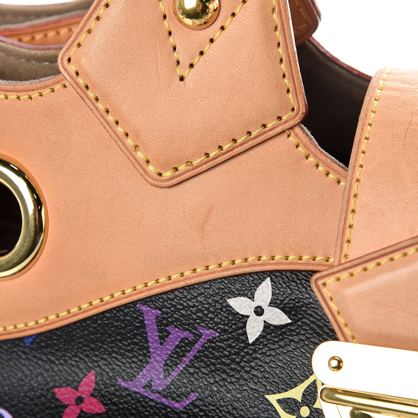 Monogram Multicolor Ursula Black