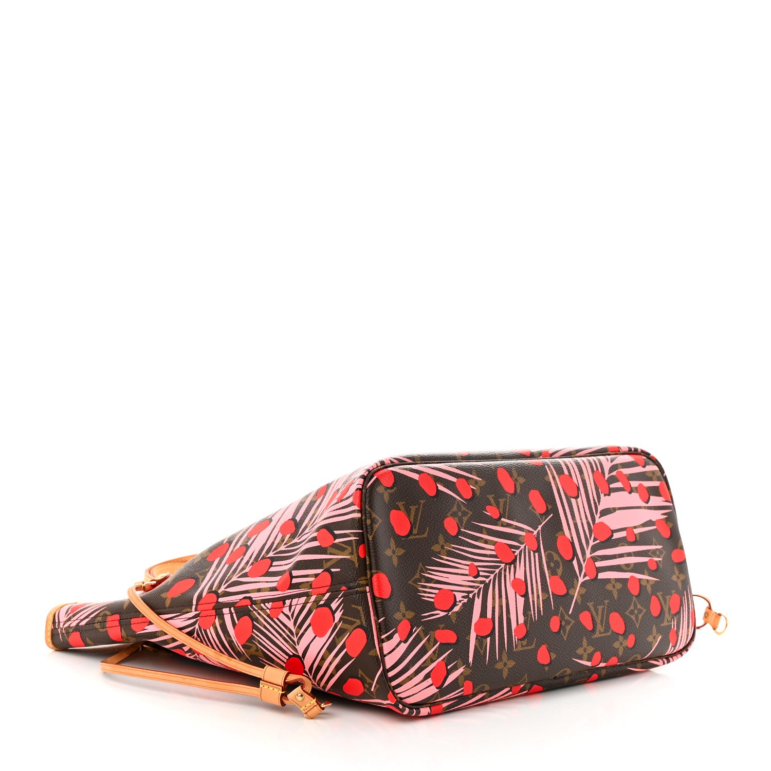 Louis Vuitton Monogram Jungle Dots Neo Neverfull MM Sugar Pink Poppy 4 of 9
