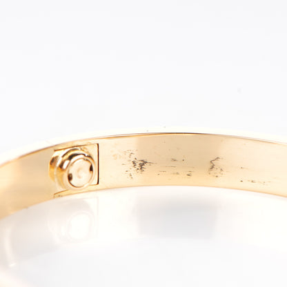 Cartier 18K Yellow Gold LOVE Bracelet 17 5 of 6