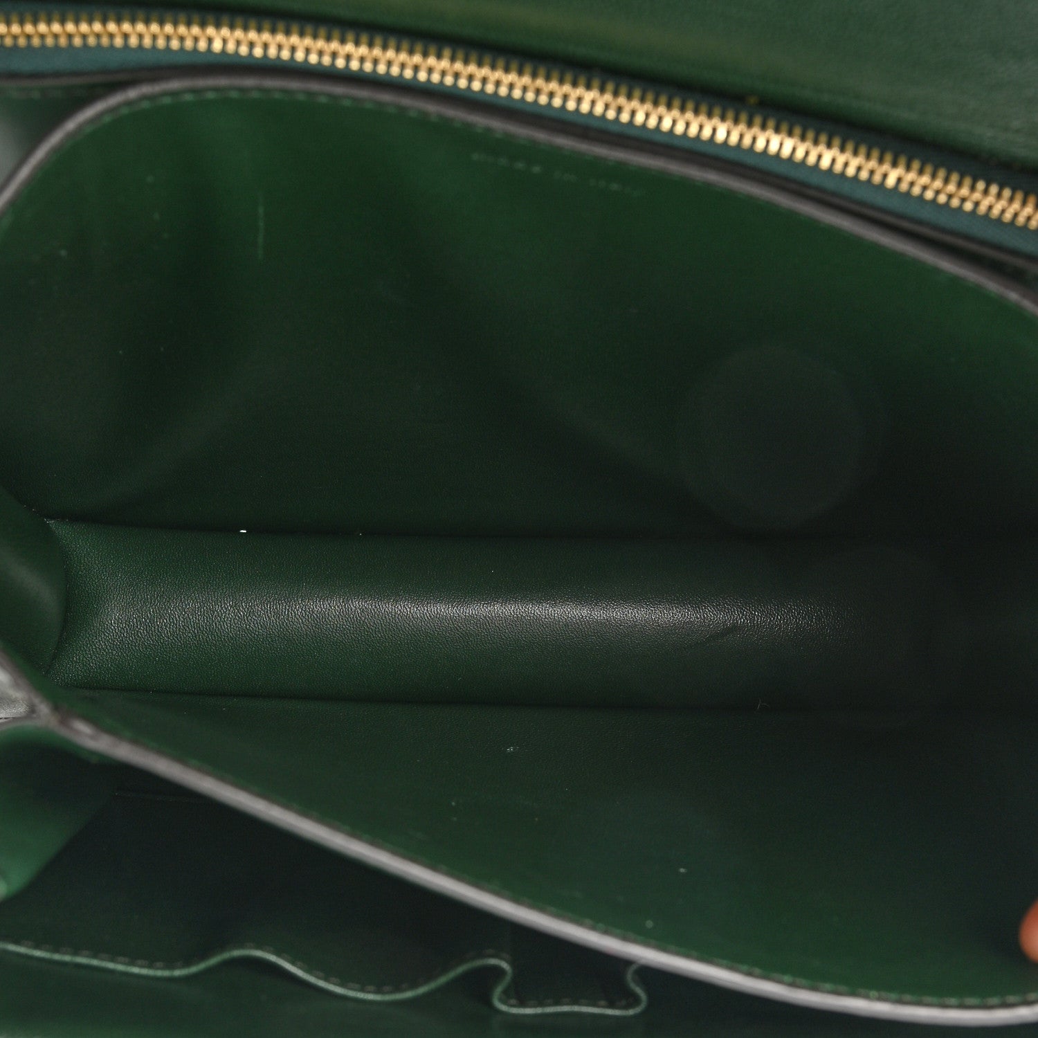 Celine Box Calfskin Medium Classic Box Flap Bag Dark Green 5 of 12