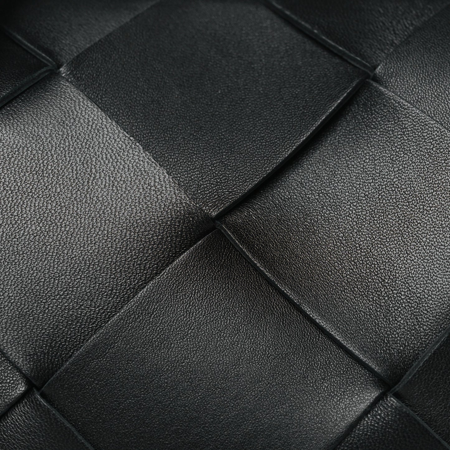 Lambskin Maxi Intrecciato Small Cassette Camera Bag Black