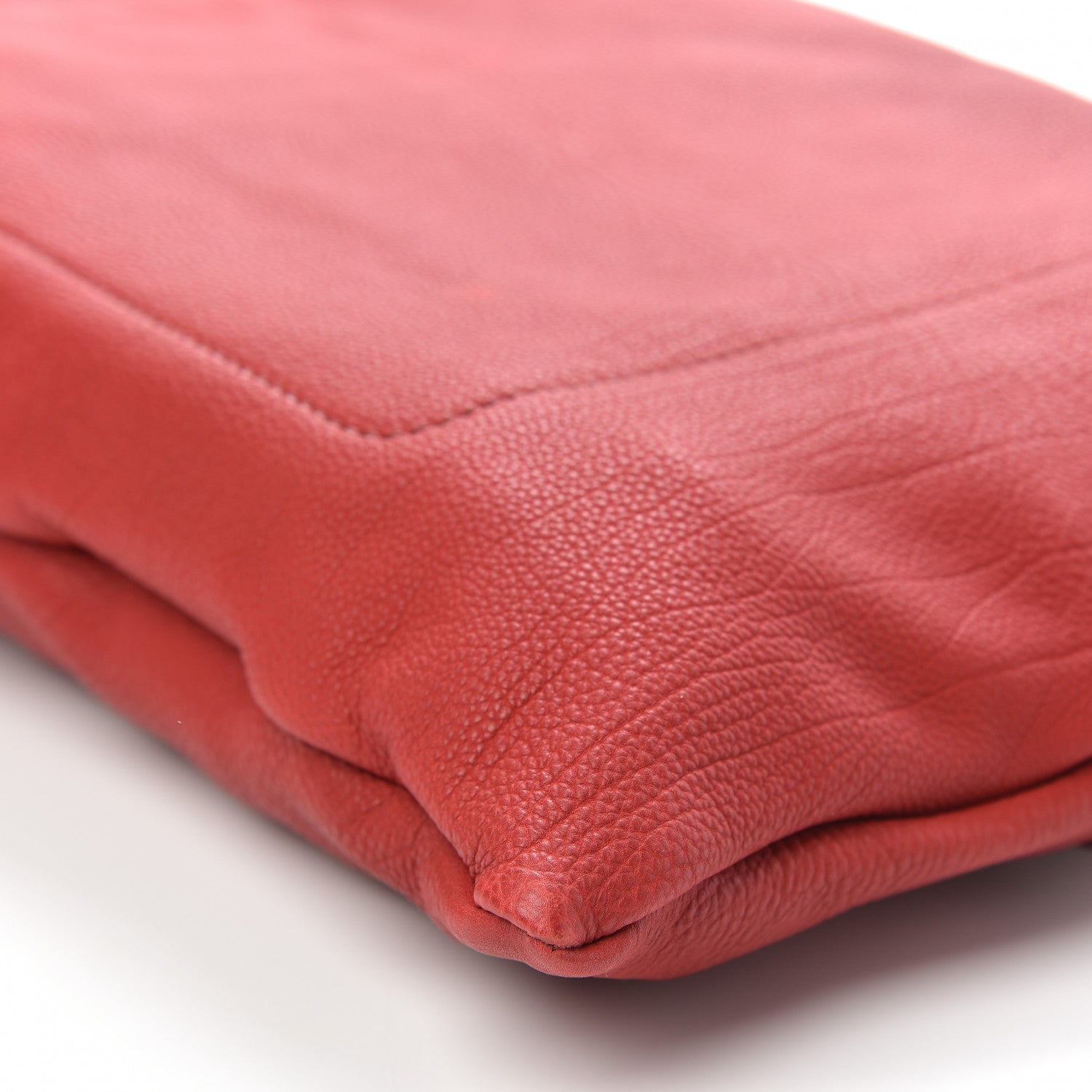 Burberry Prorsum Calfskin Drawstring Baby Duffle Red 6 of 9