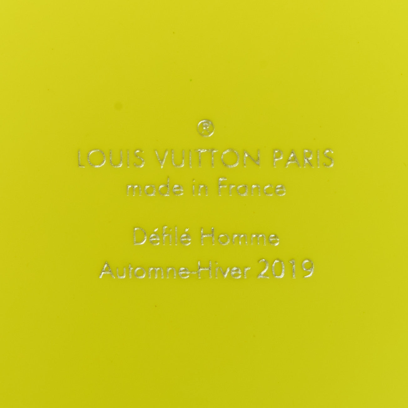 Louis Vuitton Monogram Fluo See Through Keepall Bandouliere 50 Yellow 8 of 8