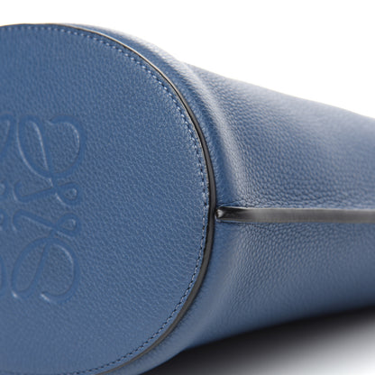 Loewe Calfskin Gate Bucket Bag Steel Blue 8 of 9