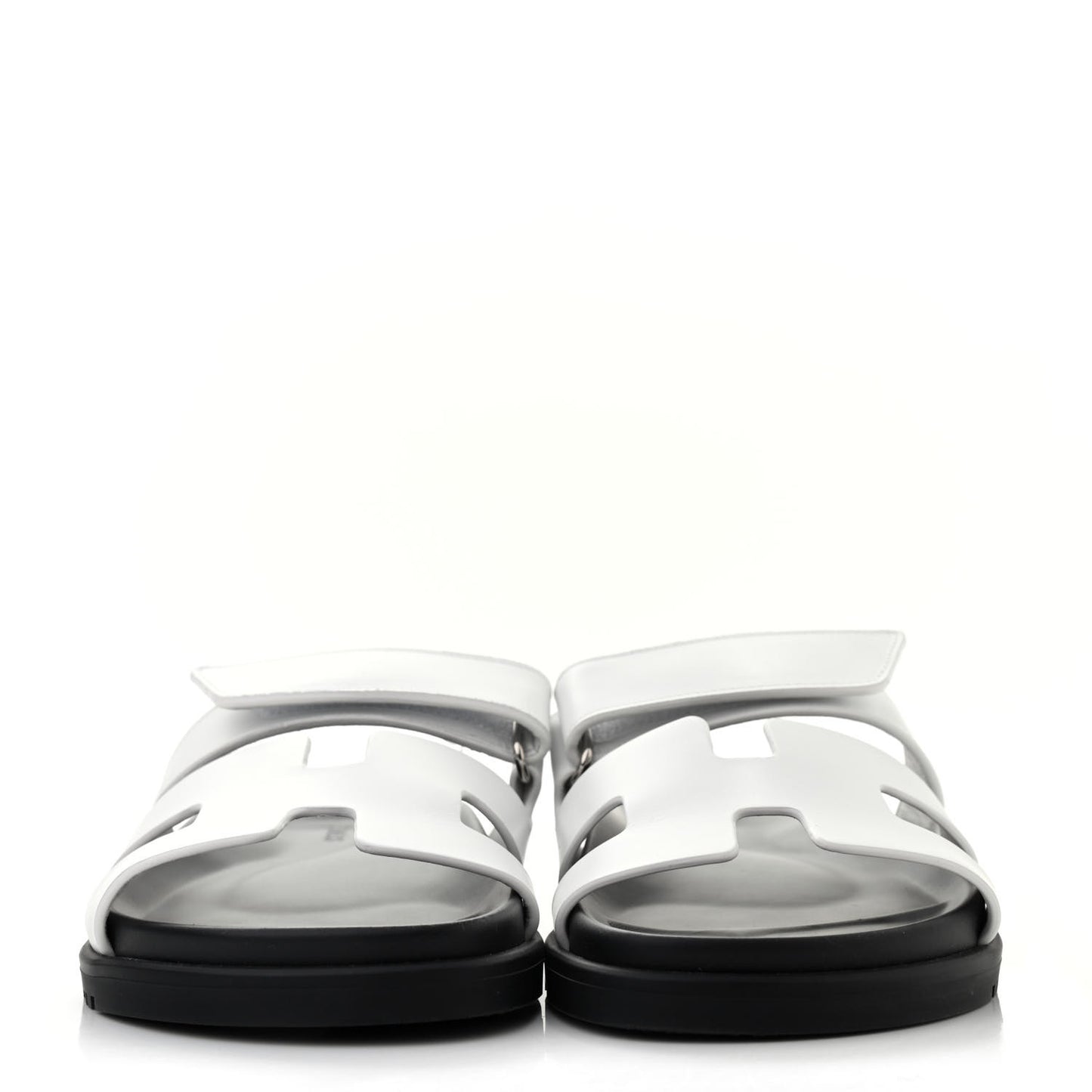 Calfskin Womens Chypre Sandals 36.5 White