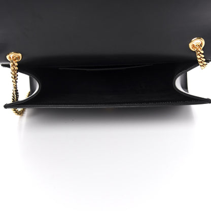 Saint Laurent Smooth Calfskin Medium Classic Monogram Kate Tassel Satchel Black 5 of 10