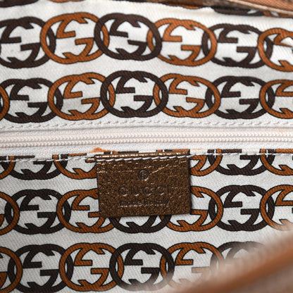 Gucci Monogram Princy Hobo Metallic Bronze 6 of 9