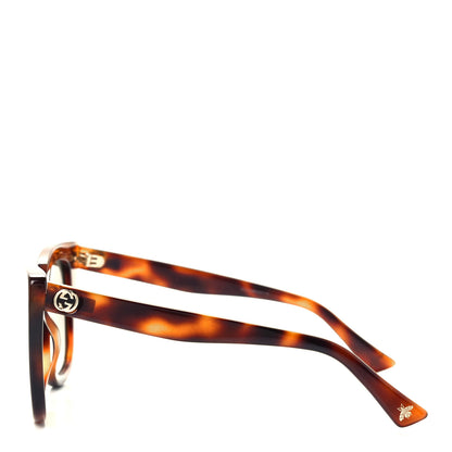 Gucci Acetate Cat Eye GG0163S Sunglasses Havana 3 of 7