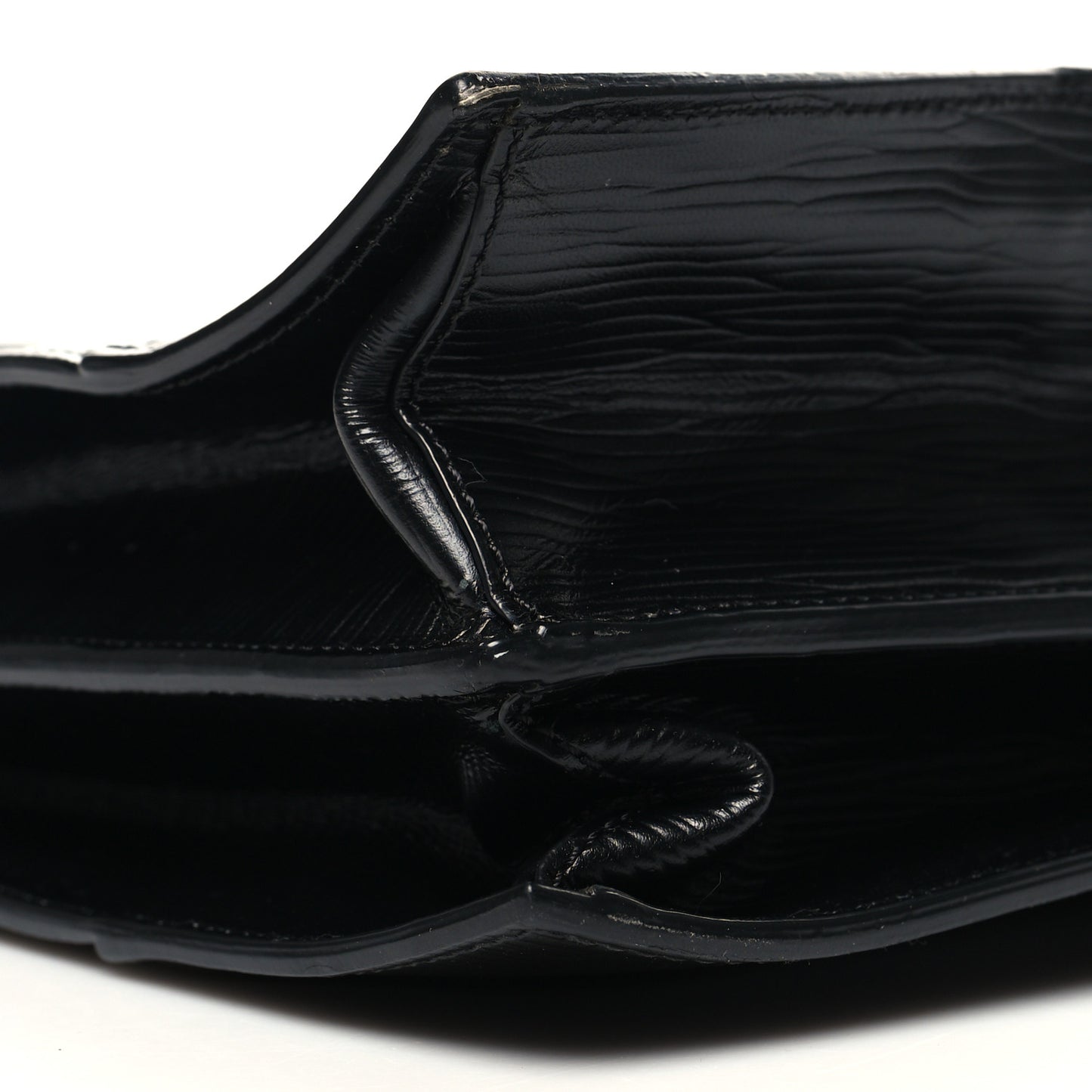 Legno Calfskin Palazzo Top Handle Briefcase Black