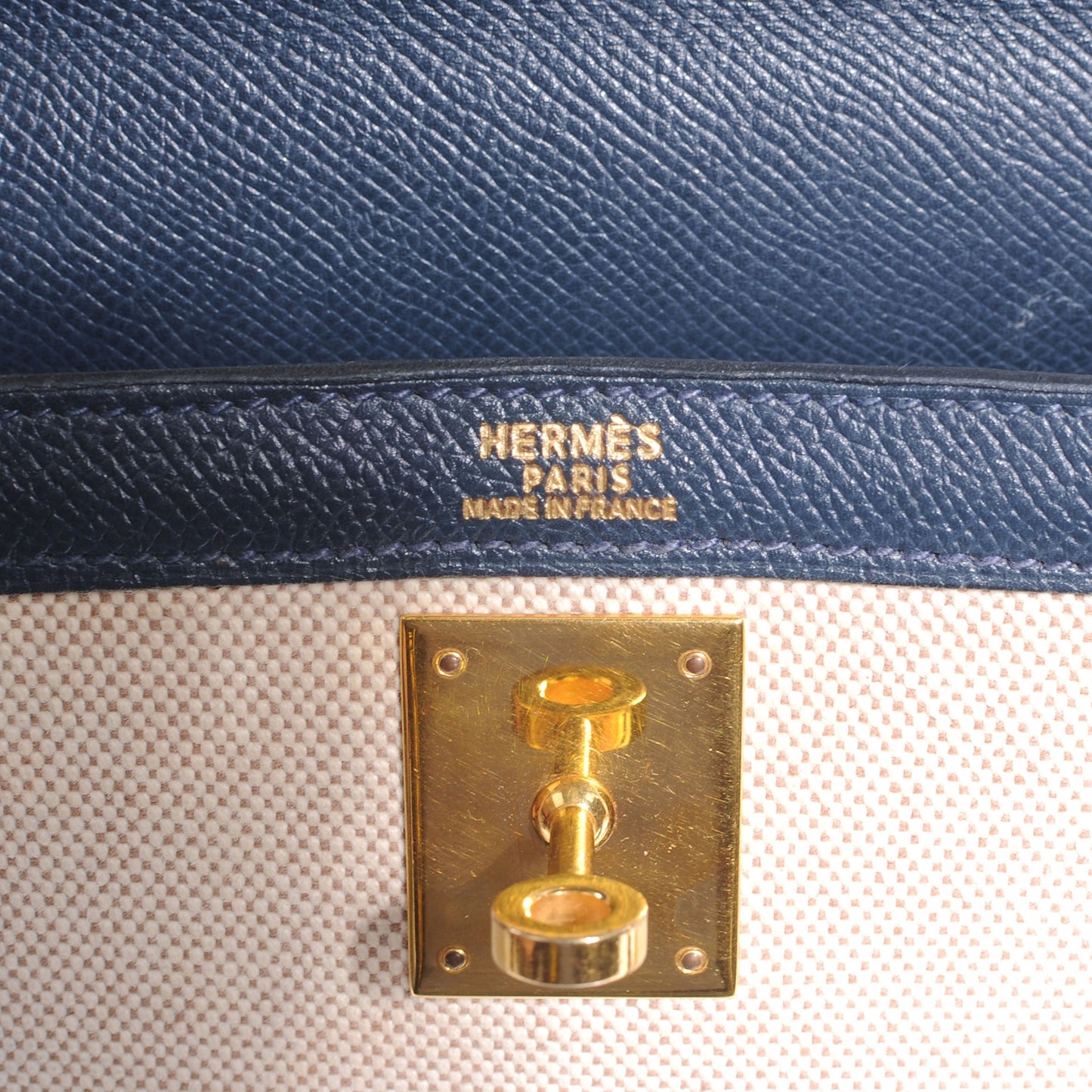 Courchevel Toile Kelly 32 Indigo